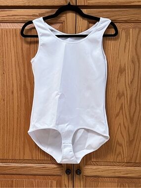 Women’s White Bodysuit, GUC, Size L